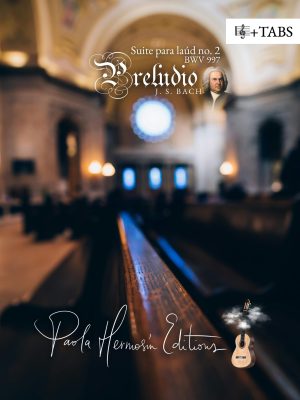 Preludio BWV 997 Suite no. 2 para laúd